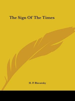 The Sign Of The Times