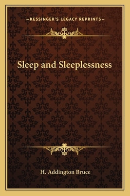 Sleep and Sleeplessness