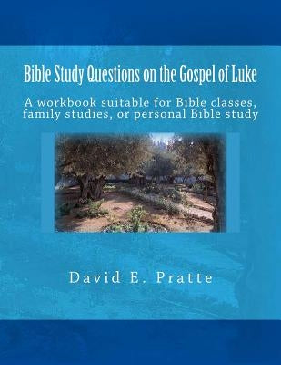 Bible Study Questions on the Gospel of Luke: A workbook suitable for Bible classes, family studies, or personal Bible study