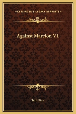 Against Marcion V1